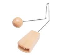 Instrument de musique Vibra Slap - Percussion en bois naturel de 12,99 x 6,3 x 2,56 pouces, chambre sonore unique et puissante, effet hochet professionnel | Accessoire rythmique traditionnel pour les