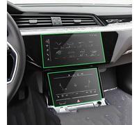Instrument de Navigation de Voiture Film AC GPS Tactile Protecteur d'écran Complet pour Audi A6 C8 4K A7 4K8 2019 2020 2021 Accessoires(Navigation Glass)