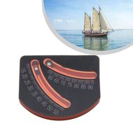 Instrument de pente ABS - Jauge d'inclinaison de 15 à 90 degrés - Instrument de pente en bois adapté pour l'extérieur, que ce soit en mer ou en mer, les utilisateurs peuvent obtenir efficacement des