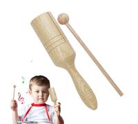 Instrument de Percussion - Crow Sounder Guiro - Jouet Musical Latino-américain - Bloc de Rythme avec Un Haut-Parleur - Accessoire de Musique éducatif - Jeu éducatif pour et Adultes
