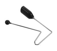 Instrument de Percussion Vibra Slap Noir, Effet Sonore Latin Portable | Subtil Prolongé, Réponse Sensible au Toucher, Métal et Plastique, pour Adultes Débutants