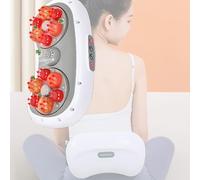 Instrument De Pétrissage Du Ventre, Masseur Abdominal Électrique, Réglage À 3 Vitesses, Grand Massage À Double Disque, Massage En Profondeur Assisté Par 12 Aimants