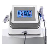 Instrument de physiothérapie - Appareil de thérapie - Ondes - Choc extracorporel - Soulagement des douleurs musculaires - 15 modes - Avec 5 têtes de massage et écran HD 0,5-8,0 bar - Fréquence : 1-22