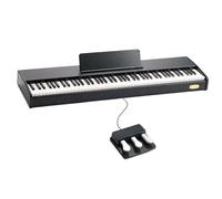 Instrument De Piano Électronique Piano Électronique 88 Touches Instruments À Clavier Professionnels Débutants Adultes Pratique Du Jeu(Black)