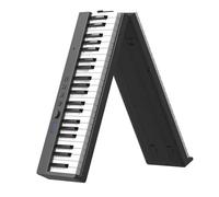 Instrument De Piano Électronique Piano Électronique Pliable À 88 Touches Instrument De Musique Portable(Type1 black)