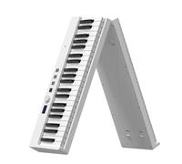 Instrument De Piano Électronique Piano Électronique Pliable À 88 Touches Instrument De Musique Portable(Type4 white)
