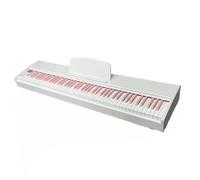 Instrument De Piano Électronique Piano Numérique 88 Touches Orgue Électronique Clavier De Force Professionnelle Facile À Jouer(Pink Key)