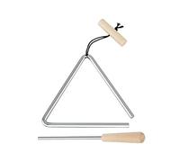 Instrument de triangle de musique, triangles à percussion manuelle | Triangle musical en acier | Cloche de percussion triangulaire en acier avec percussions pour éducation rythmique