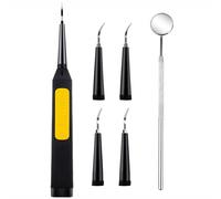 Instrument Dentaire Réglable À Trois Vitesses, Dissolvant De Tartre, Taches, Nettoyant, Hygiène, Outil De Dentiste, Blanchiment Des Dents Blanc
