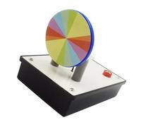 Instrument d'expérimentation interactif de roue de couleur pour la physique, outil pédagogique, démonstration en salle de classe, outil d'enseignement de la physique