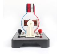 Instrument D'expérimentation Physique À Aimant Permanent, Modèle De Petit Moteur À Courant Continu, Avec Fils De Démontage, Moteur Électrique Physique Fonctionnant