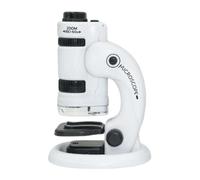 Instrument éducatif transportable pour enfants avec grossissement 60x à 180x, base amovible et 12 diaporamas prêts à l'emploi