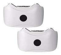 Instrument Électrique De Pétrissage Du Ventre, Masseur Abdominal, Massage Profond À 7 Aimants, Entretien Du Ventre, Pour Abdominaux (Blanc x 2)
