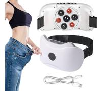 Instrument éLectrique De PéTrissage Du Ventre, Masseur Abdominal, RéGlage à 3 Vitesses, Pour Abdominaux, Dos, Cou (1pcs)