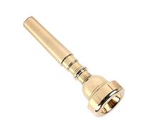 Instrument en or 7C avec bouche de trompette en laiton plaqué - Convient pour les débutants et les artistes professionnels, pour instruments de musique Yamaha Bach Conn King