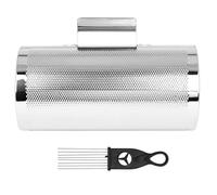 Instrument Guiro en métal Guira Shaker Latin Percussions Instrument avec grattoir pour de superbes performances Outil d'entraînement musical