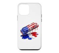 Instrument Harmonica Musicien Drip-Paint-Art Harmonica Coque pour iPhone 12 Mini