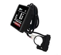 Instrument LCD équivalent à KT-LCD8H pour les applications de vélo électrique 72 V avec kilométrage de la batterie et affichage du code de diagnostic