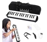 Instrument Melodica - 32 CLÉ, Melodica Air Piano Clavier avec 2 porte-paroles | Instrument de vent de l'embout buccal pour les débutants et les professionnels