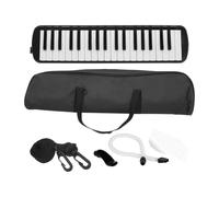 Instrument mélodica, 37 touches, clavier à air de style piano avec | Long tube mélodique portable avec sac de transport, instruments de musique, cadeau pour enfants, adultes