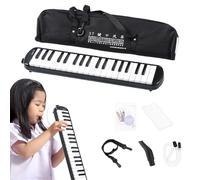 Instrument mélodique à 32 touches, instrument mélodique pour enfants, instrument à vent, instrument mélodique, piano à air avec sac de transport, instrument d'harmonie, clavier à 32 touches pour