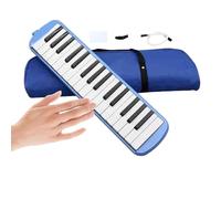 Instrument mélodique, clavier de piano à air à double tube | Instruments de musique stables, mélodique à bouche, mélodique d'orgue pour débutants