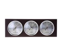 Instrument météorologique mural modifie facilement la pression, la température et l'humidité