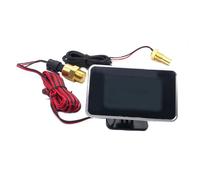 Instrument numérique LCD pour voiture 4 en 1 pression d'huile, température de l'eau, jauge de carburant et voltmètre avec fonction d'alarme