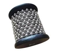 - Instrument | Percussion à main | Percussion hors en perles métalliques | Pop Hand Shaker, percussion à main, bande pour instrument