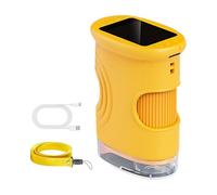 Instrument permanent pour enfants - Grossissement 1000x - Batterie rechargeable - Image 2 MP contre la base pivotante - Équipement éducatif STEM - Résistant à l'usure - Instrument pour enfants pour