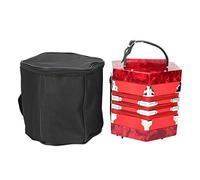Instrument portable Concertina Concertina 3 couleurs, pour la musique(red)