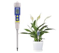 Instrument Portable D'analyse Numérique du Sol Mini-conductimètre Numérique 11.4 Pouces, pour Plantes D'intérieur D'extérieur Jardin Ferme et Pelouse