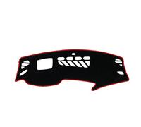 Instrument Tapis pour A7 2010~2017 4G8 2011 2013 2014 2015 2016 S7 RS7 Tableau De Bord Dash Mat Cover Sun Shade Carpet(Red Side,Polyester)