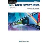 Instrumental Play-Along Great Movie Themes: Violin (Hal Leonard Instrumental Play-Along) - [Version Originale] Inconnu (Auteur)