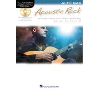 Instrumental Playalong Acoustic Rock Alto Sax Bk/Cd