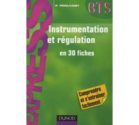 Instrumentation et régulation en 30 fiches