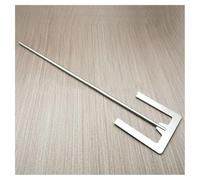 Instrumentos y Equipos de Laboratorio 1 palette d'agitation de type E en acier inoxydable de laboratoire avec tige, largeur de lame de 40 mm à 120 mm(80x8x350mm)