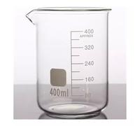 Instrumentos y Equipos de Laboratorio Ensemble de béchers en verre 50, 100, 250, 1000 et 2000 ml avec graduation, matériaux de laboratoire à haute résistance(Set 8)