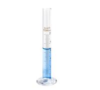 Instrumentos y Equipos de Laboratorio Éprouvette de mesure de laboratoire 5 10 25 50 100 200 250 500 1000 2000 ml Ruban transparent avec échelle précise(250ml)