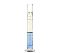 Instrumentos y Equipos de Laboratorio Éprouvette graduée en verre de 100 ml avec bec verseur et verrerie de laboratoire