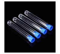 Instrumentos y Equipos de Laboratorio Lot de 50 tubes en plastique transparent de 12 x 75 mm avec bouchons for laboratoire