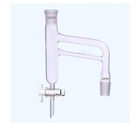 Instrumentos y Equipos de Laboratorio Séparateur de laboratoire en verre de type B, tube de mesure à piston en verre(PTFE plug)