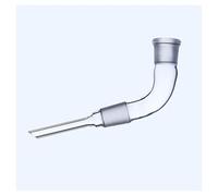 Instrumentos y Equipos de Laboratorio Tube de guidage en verre borosilicaté, raccord 2/3/4, 14/23, 19/26, 24/29, for distillation, purge, tube récepteur sous vide, laboratoire(L Accept Tube 24-29)