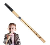 Instruments de frappe à main | Flûte en étain à six trous | Sifflet en étain | Sifflet en tôle adapté aux débutants pour jouer professionnel ou pratique quotidienne