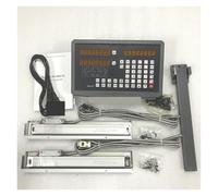 Instruments de haute précision Tour & moulin 2 Axe Lecture numérique avec 2 pcs Échelles de verre linéaire,DRO numérique