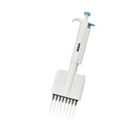 Instruments de laboratoire - Micropipette de laboratoire à 8 canaux, volume réglable, résistante à l'autoclave, manuelle et mécanique(5-50ul)