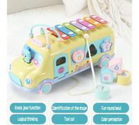 Instruments De Musique Bus, Piano À Frapper, Jolis Blocs De Perles, Tri, Apprentissage, Jouets Éducatifs Pour Bébés, Cadeau Pour Enfants, Nouvelle Collection