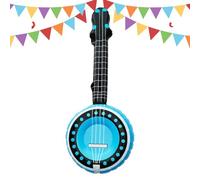 Instruments De Musique Gonflables | Cadeaux De Fête sur Le Thème Banjo - Décoration Gonflable pour Banjo,pour Fête sur La Plage Célébration d'anniversaire Arrière-Cour Salle De Jeu Activités