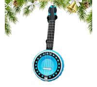 Instruments de musique gonflables pour fêtes | Décoration de scène Banjo | Jouet banjo pour enfants - Pour une utilisation en plein air lors de fêtes d'anniversaire dans le jardin, la salle de jeux et