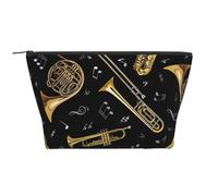 Instruments de Musique Impression Classique, Trousse de Toilette Trousse de Maquillage Sac à cosmétiques Trousse de Toilette de Voyage Portable